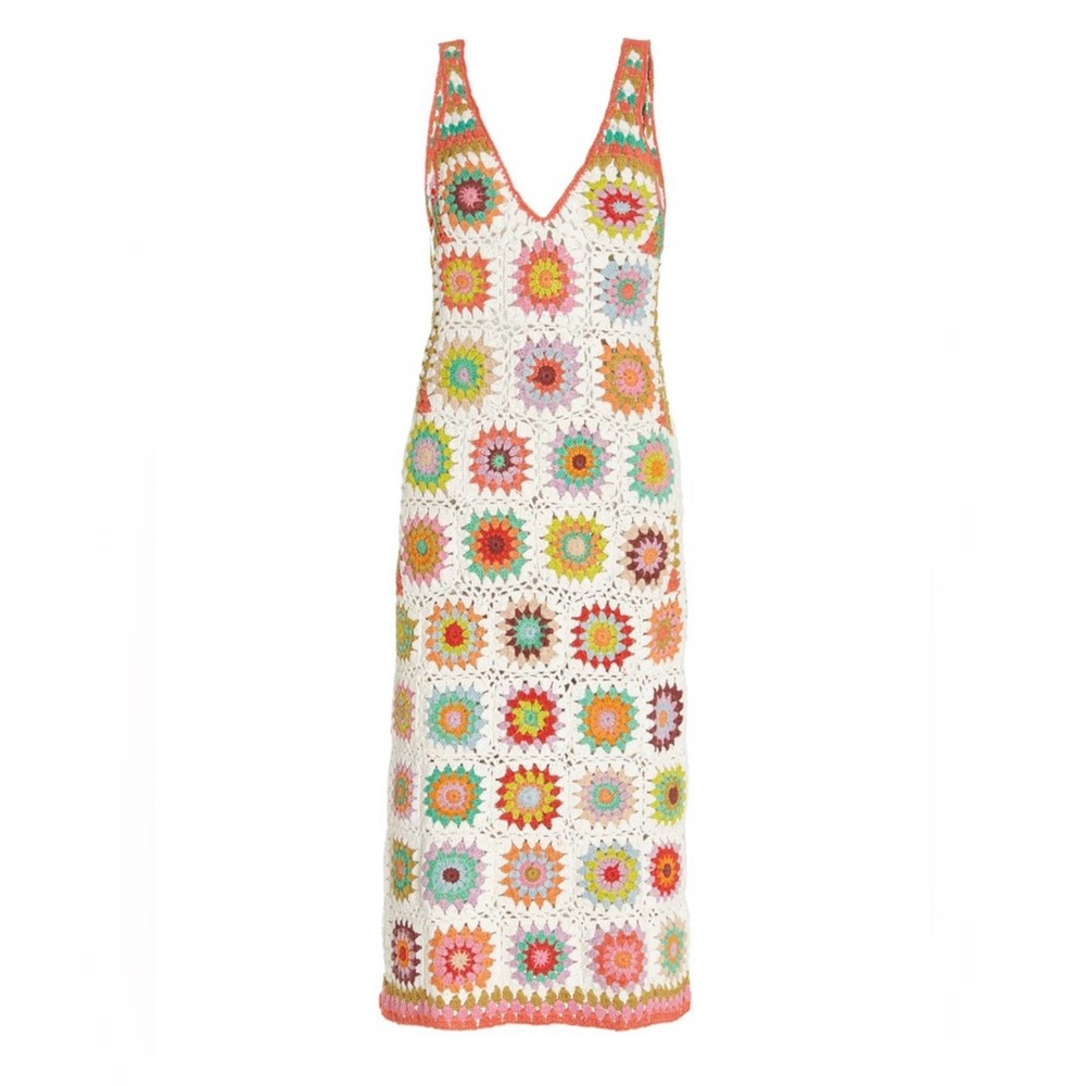 Alemais crochet dress